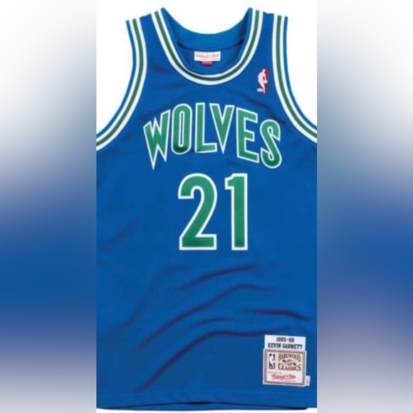 Mitchell & Ness Other - Mitchell & Ness Throwback Kevin Garnett Jersey (95-96 Rookie Year)